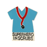 Superhero in Scrubs(blue)